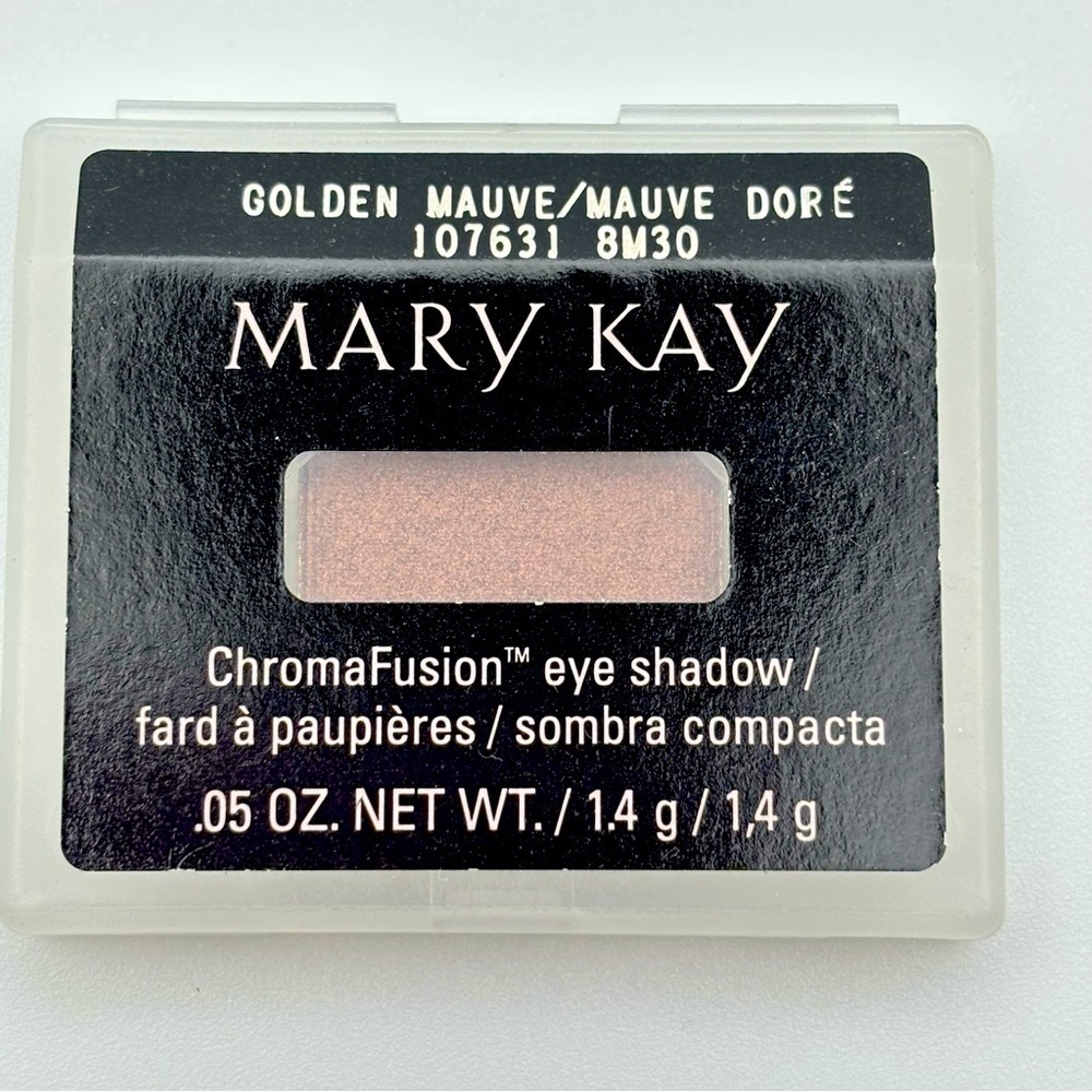Mary Kay Chromafusion Matte Eye Shadow in Golden Mauve/ Mauve Dore 107631 8M30